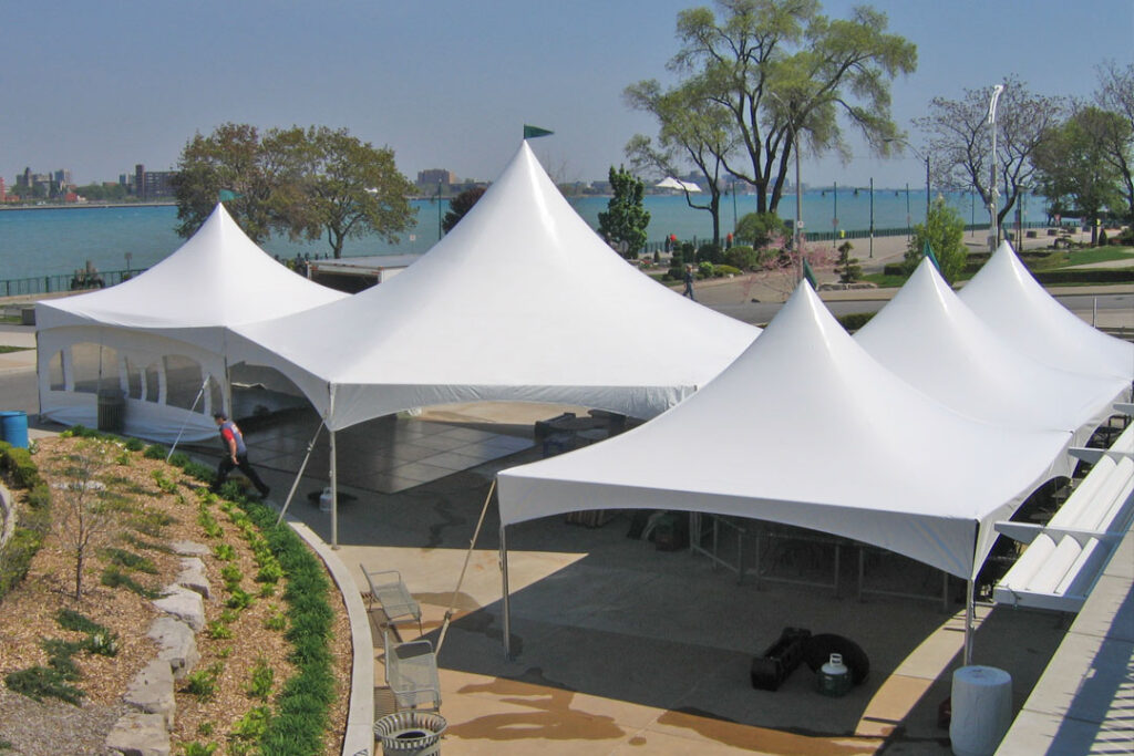 festival free standing frame tent rental